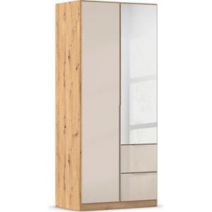 Rauch Draaideurkast Kledingkasten kast garderobe AGORDO met glazen front