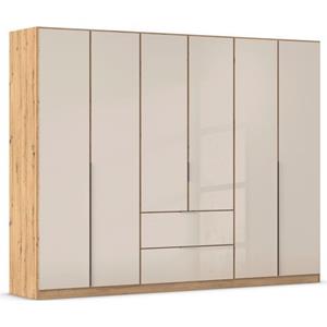 Rauch Draaideurkast Kledingkasten kast garderobe AGORDO met glazen front