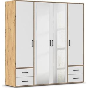 Drehtürenschrank  Yarm ¦ braun ¦ Maße (cm): B: 187 H: 194  - Möbel Kraft