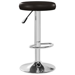vidaXL Barstoelen 2 st kunstleer bruin