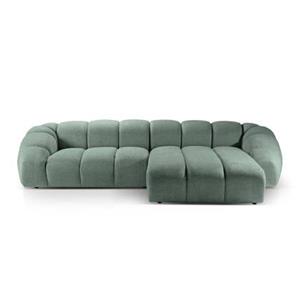 Micadoni 4-zits hoekbank Diana rechts velvet | 