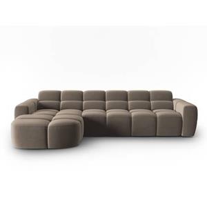 Micadoni 4-zits hoekbank Lisa links velvet | 