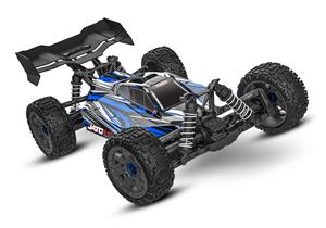 Traxxas Jato 4X4 BL-2S brushless buggy - Blauw