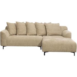 Leen Bakker Bank Elsa met chaise longue rechts - taupe
