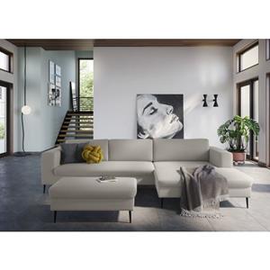 DOMO collection Hoekbank Modica moderne uitstraling met ruime recamière, ook in cord