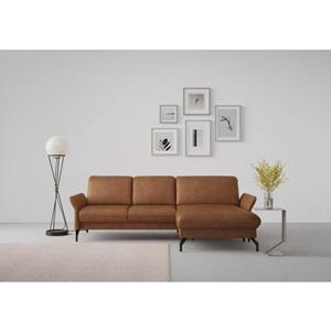 Sit&more Hoekbank Fashion L-vorm naar keuze met verstelbare hoofdsteun en uittrekzitting, motorisch
