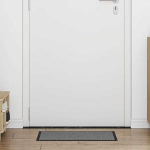 vidaXL Deurmat 40x60 cm antracietkleurig