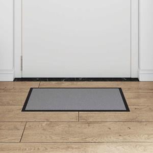 vidaXL Deurmat 40x60 cm grijs