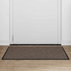 vidaXL Deurmat 60x90 cm bruin