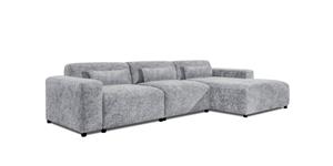 NADUVI Collection Hoekbank Rizza Big chenille rechts | 