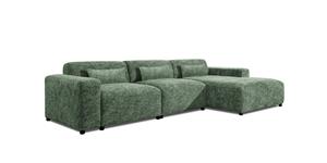 NADUVI Collection Hoekbank Rizza Big chenille rechts | 