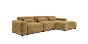 NADUVI Collection Hoekbank Rizza Big chenille rechts | 