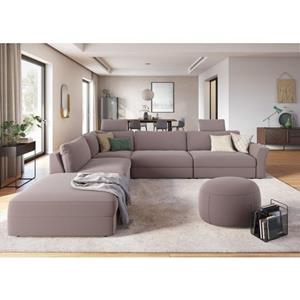 Sit&more Hoekbank Cadabra Breedte 356 cm, met zitdiepteverstelling