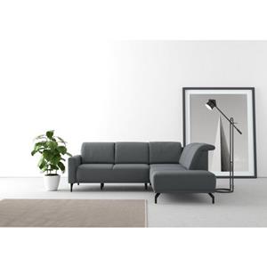 Sit&more Hoekbank Bailando L-vorm naar keuze met verstelbare hoofdsteun en uittrekzitting, motorisch