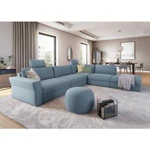 Sit&more Hoekbank Cadabra Breedte 356 cm, met zitdiepteverstelling