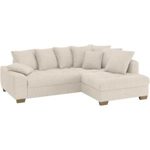 INOSIGN Hoekbank NIKITA Optioneel met koudschuim, EasyBett, bedlade