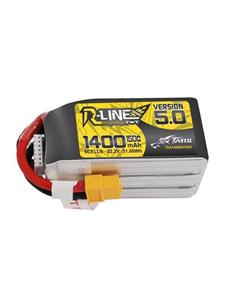 Tattu LiPo accupack 22.2 V 1400 mAh Aantal cellen: 6 150 C Block XT60