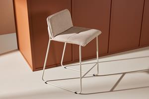 Nohr Barkruk Sheridan Bouclé - Beige (zithoogte 65cm)
