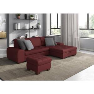 Sit&more Hoekbank Luxor L-vorm naar keuze met slaapfunctie, bedkist en verstelbare hoofdsteun