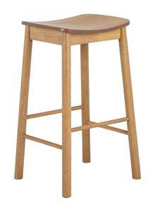Bendt Barkruk Vernard Eiken (zithoogte 74cm) - Naturel