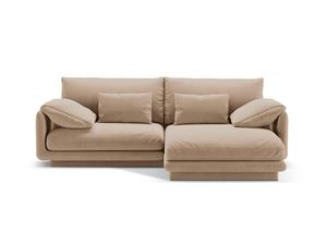 Micadoni 3-zits hoekbank Torino rechts velvet | 