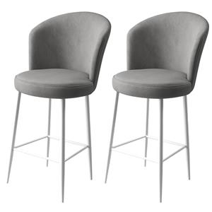 Atelier Del Sofa Set van 2 barkrukken Alte velvet | 