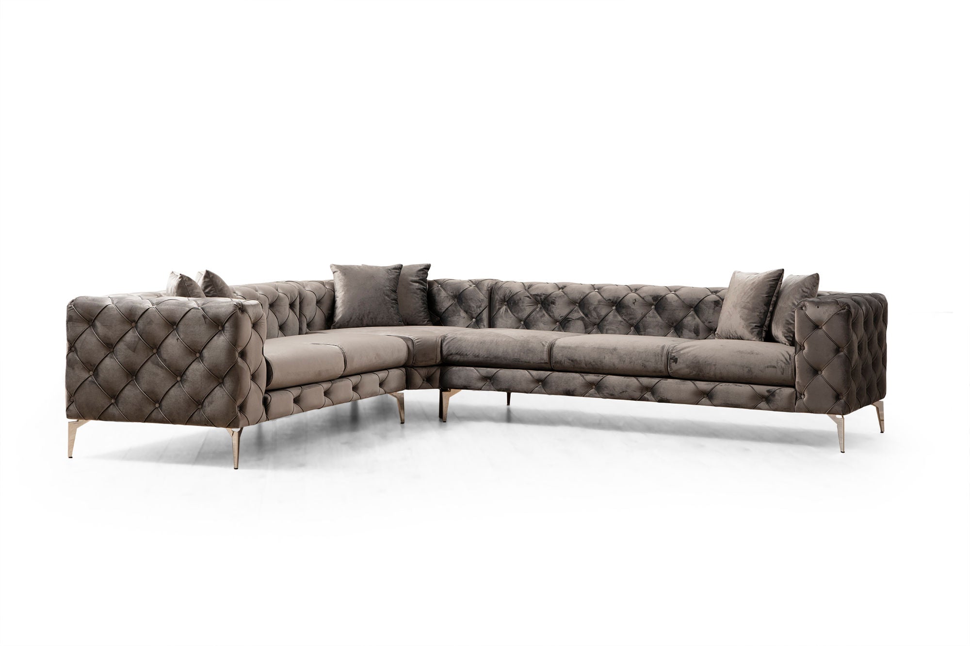 Atelier Del Sofa Hoekbank Como rechts velvet | 
