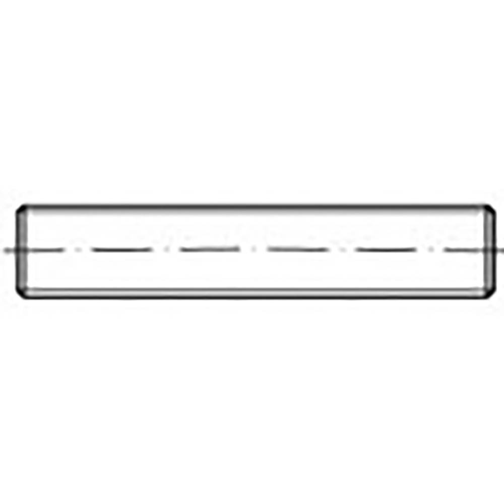 TOOLCRAFT TO-9978066 Schroefbout M20 500 mm RVS V4A A4 5 stuk(s)