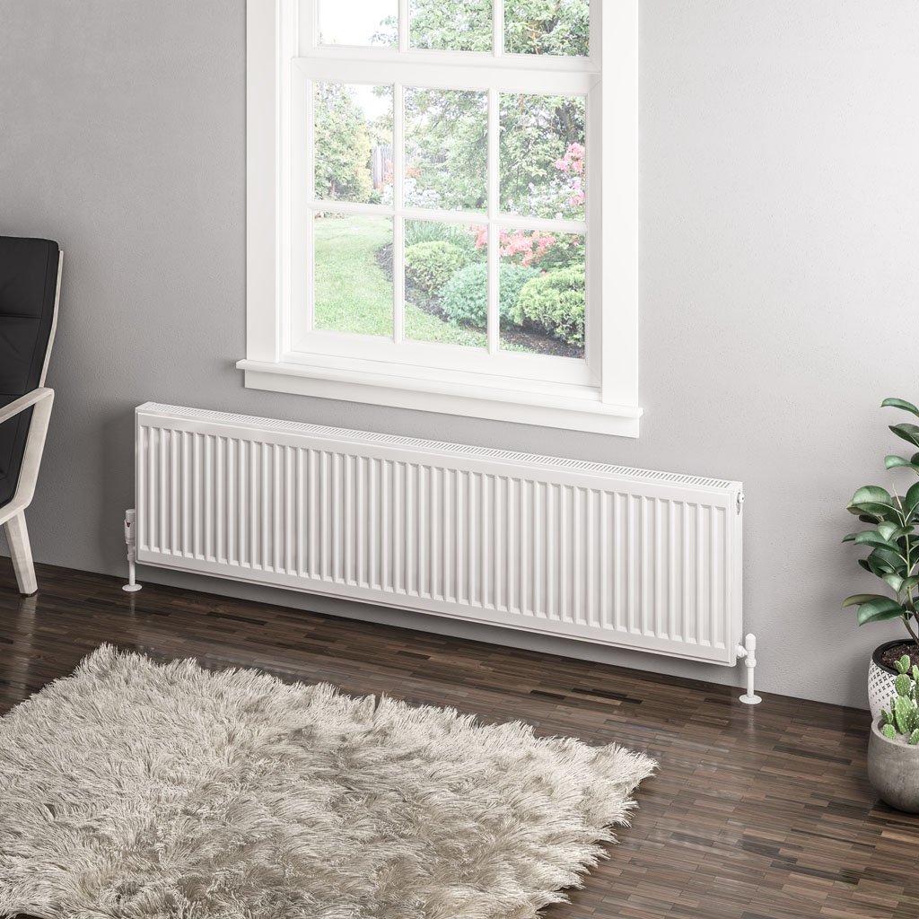 Eastbrook Type 11 paneelradiator 160x40cm 1291W wit glans
