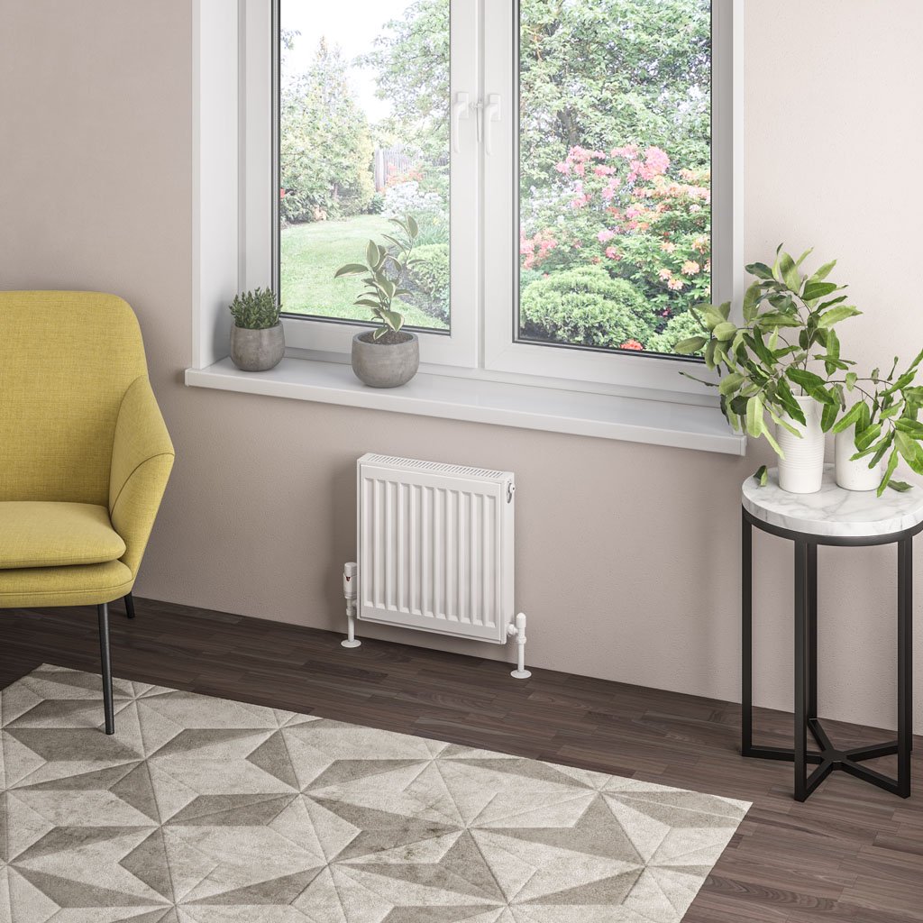 Eastbrook Type 21 paneelradiator 40x40cm 482W wit glans