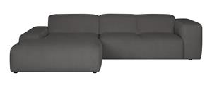 NADUVI Collection 4-zitshoekbank-Hilton XCL links ribstof | 
