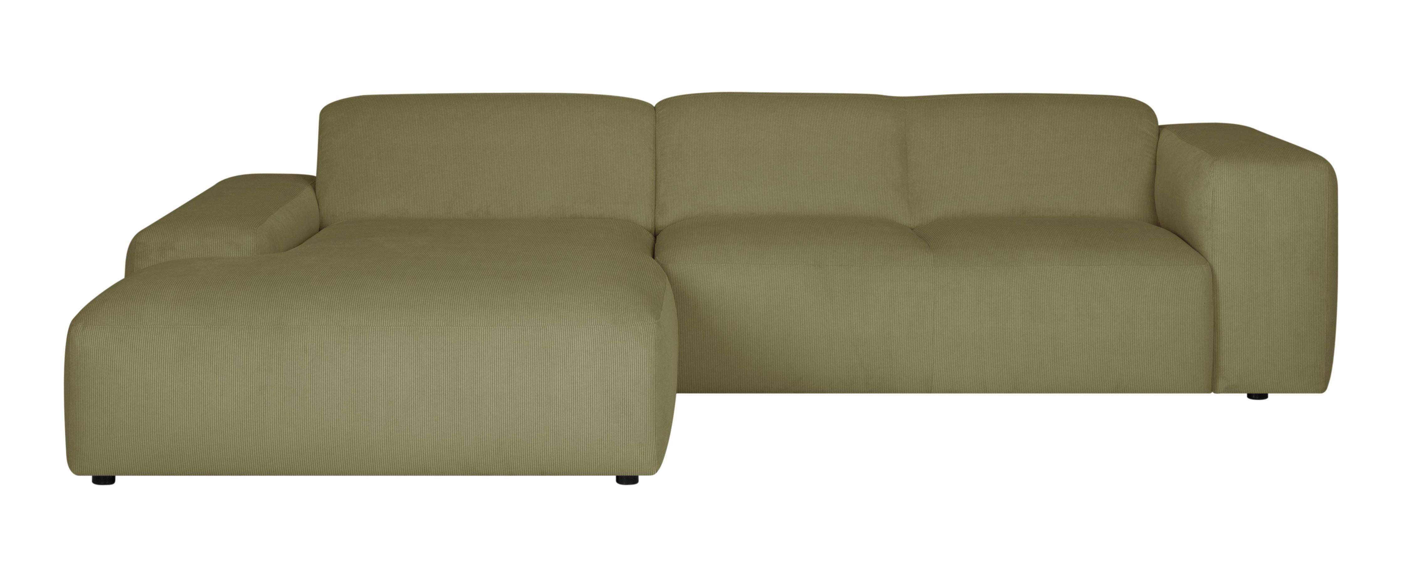 NADUVI Collection 4-zitshoekbank-Hilton XCL links ribstof | 