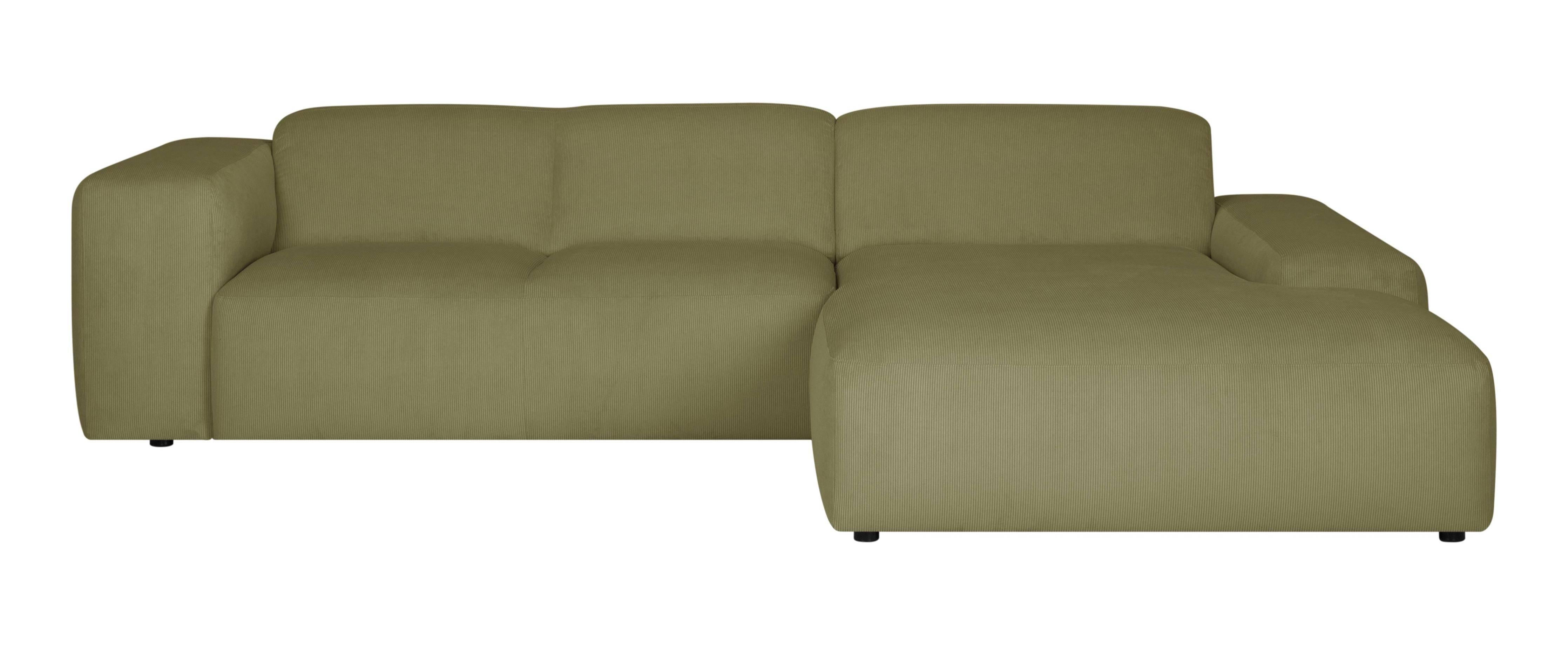 NADUVI Collection 4-zitshoekbank-Hilton XCL rechts ribstof | 