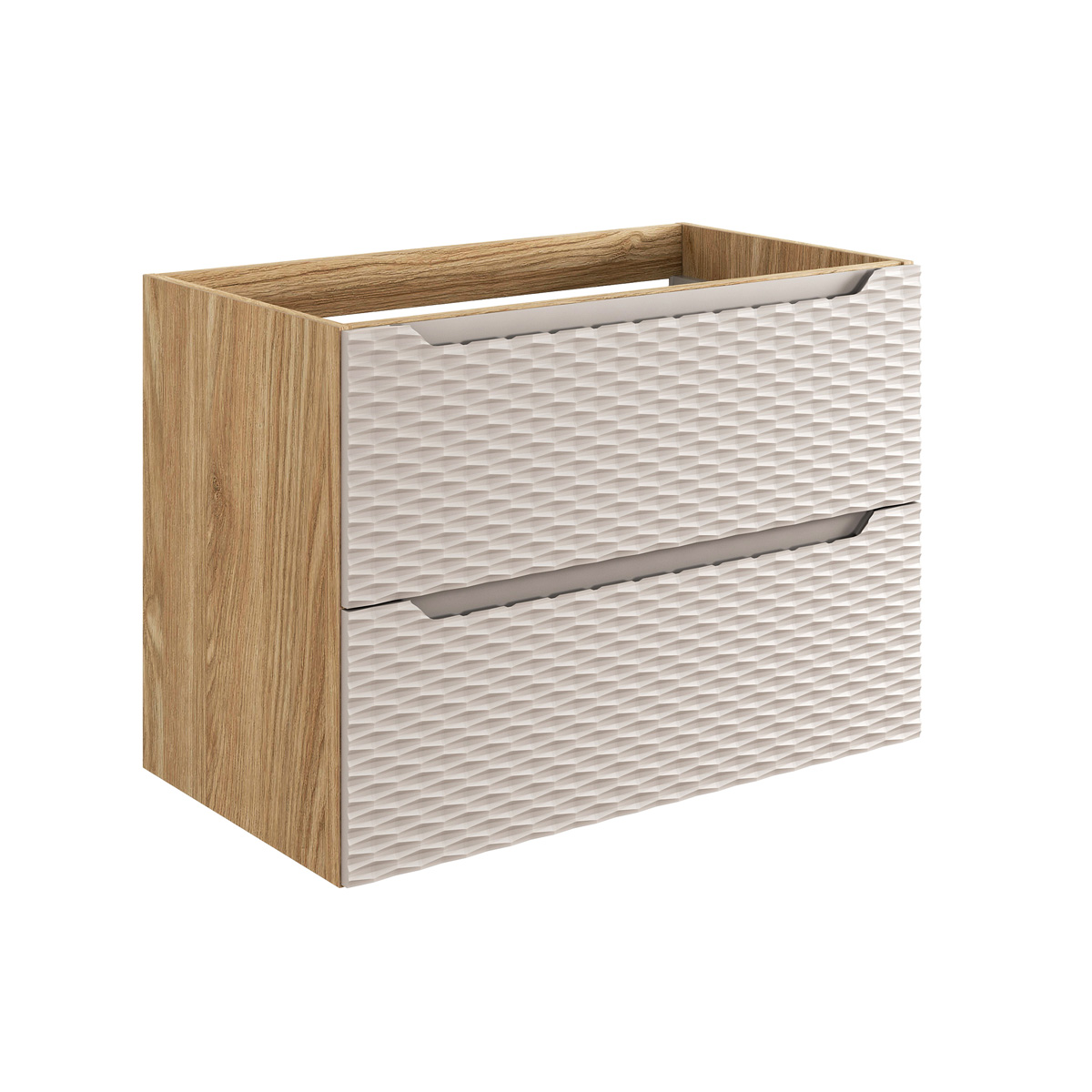 Comad Ocean Beige onderkast met 2 lades 80cm beige