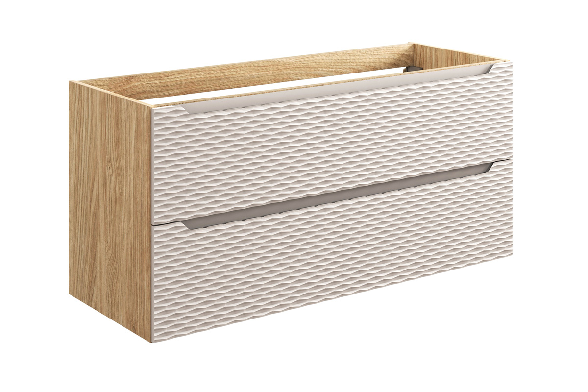 Comad Ocean Beige onderkast met 2 lades 120cm beige