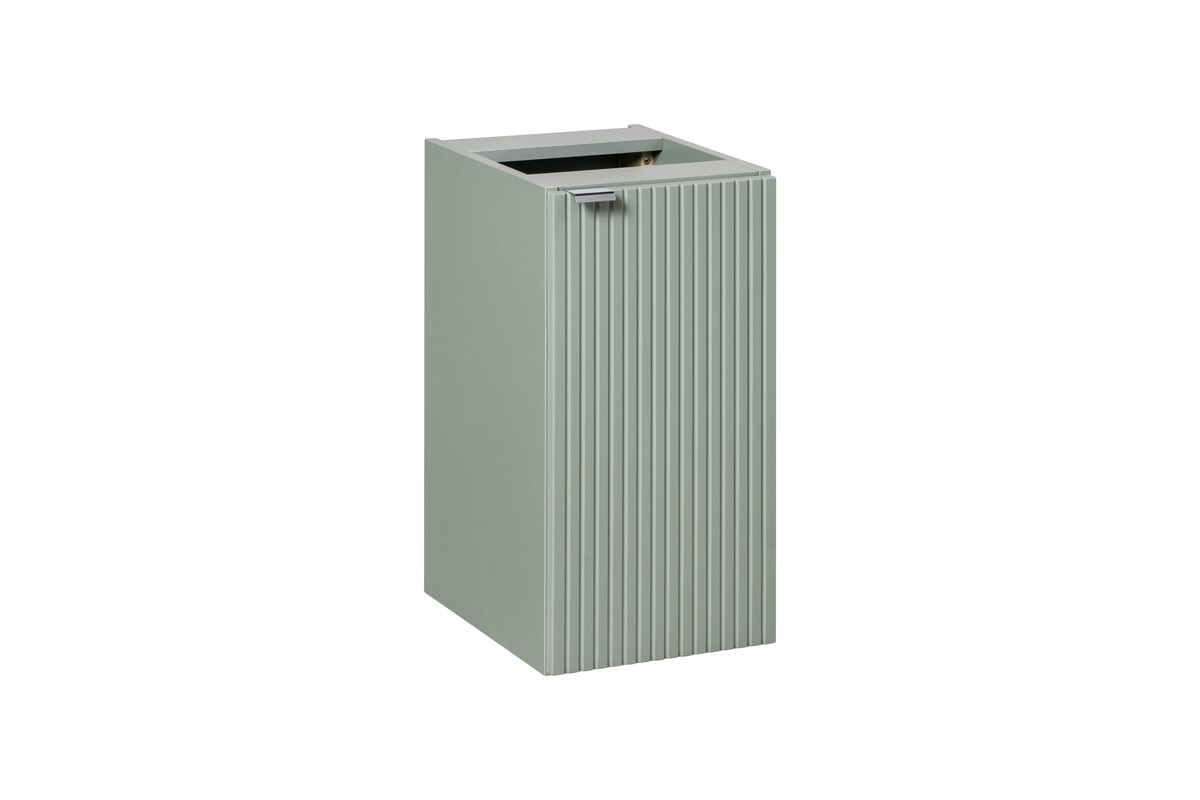 Comad Reed Green onderkast ribbelfront met 1 deur 30cm groen