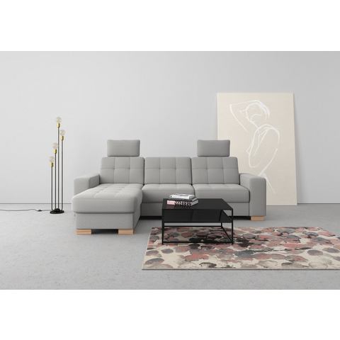 Sit&more Hoekbank Quincy L-vorm naar keuze met slaapfunctie en bedkist