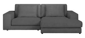 NADUVI Collection Hoekbank Kayuma ribstof rechts | 