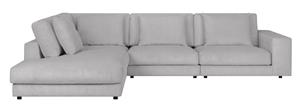 NADUVI Collection Hoekbank Kayuma ribstof links | 