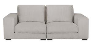 NADUVI Collection 2.5-zitsbank Kayuma ribstof | 
