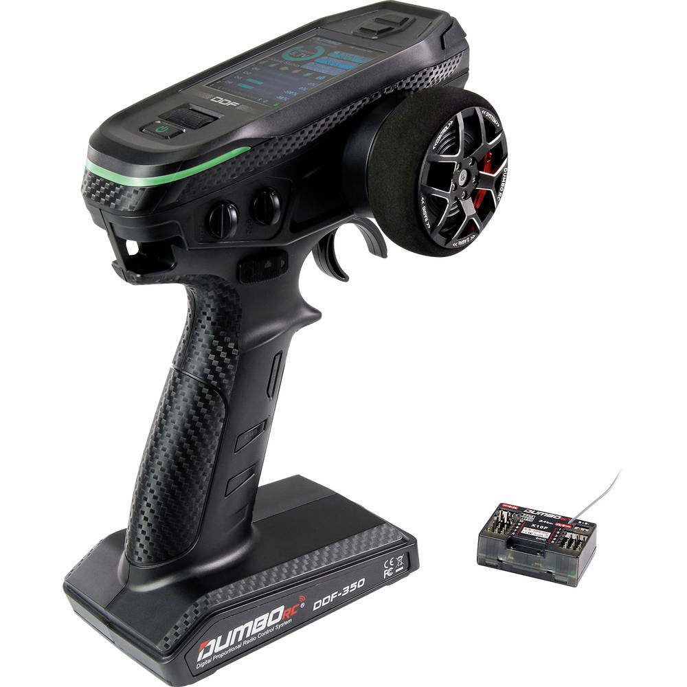 DDF-350 RC pistoolzender 2,4 GHz Aantal kanalen: 10