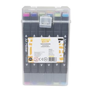 Xenos Twin markers - set van 24