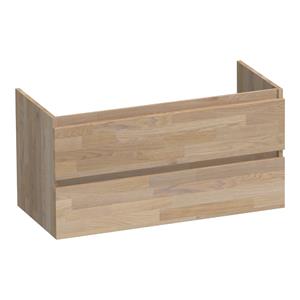 Brauer Joy onderkast 100cm met 2 softclose lades vingerlas eiken grijs