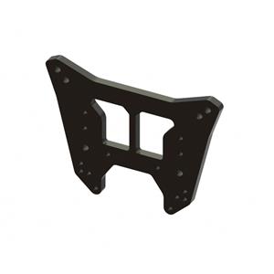 Arrma RC Arrma - Rear shock tower aluminum M4 (Black) (ARA-1521)