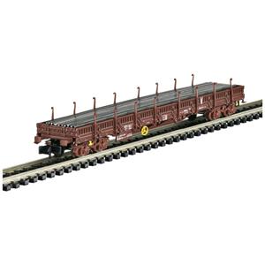 MiniTrix 18290 N platte wagenset van de SNCF