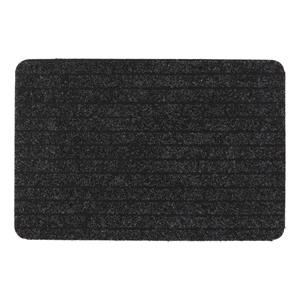 Luance Deurmat Chloe - zwart - polypropyleen/latex - x 60 cm - schoonloopmat -