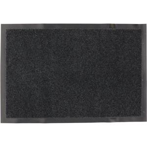 Luance Deurmat - grijs - 60 x cm - voor binnen - PVC / polyester - droogloopmat -