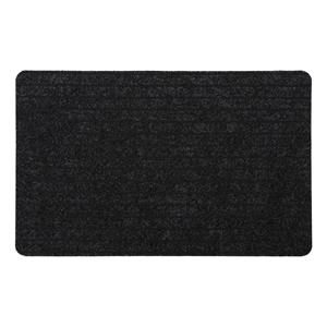 Luance Deurmat Chloe - zwart - polypropyleen/latex - 50 x 80 cm - schoonloopmat -