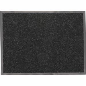 Luance Deurmat - zwart - 80 x 60 cm - voor binnen - PVC / polyester - droogloopmat -