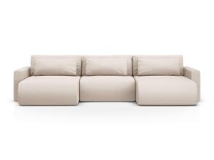Cosmopolitan Design U-slaapbank met opbergvak Belfast | 